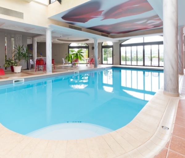 indoor pool Wellness area