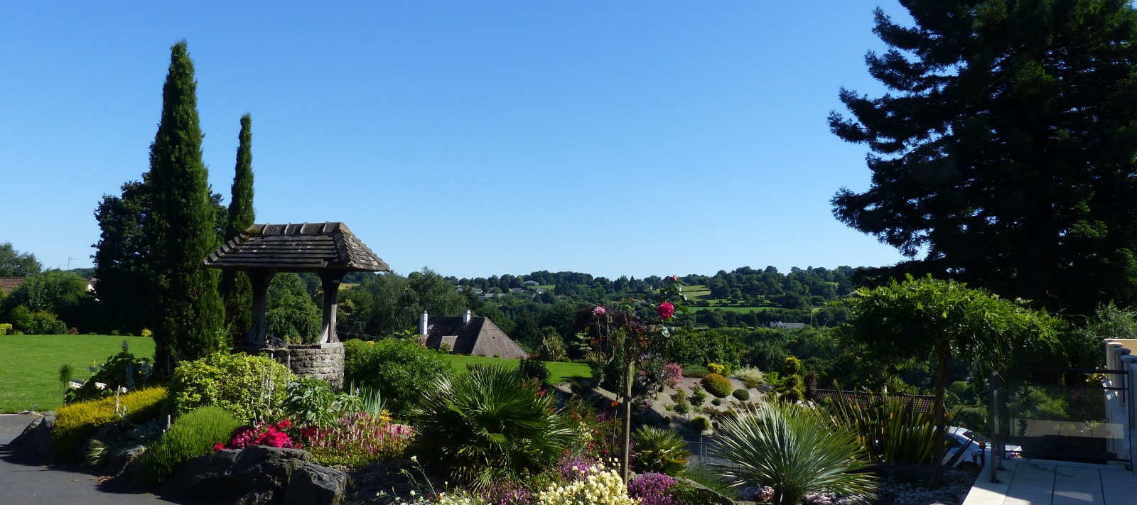 Landscaped garden